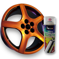 Flip Flop Lack mit MultiColor Chamäleon-Effekt ROT (rot-gold), Spray 400 ml, PMcolours