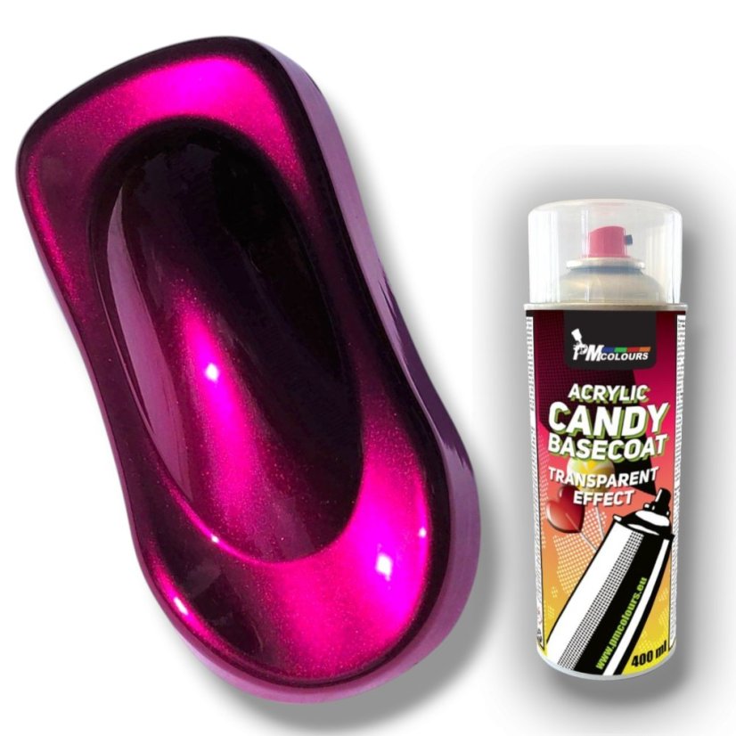 Candy Magenta - červená 400 ml sprej, PMcolours