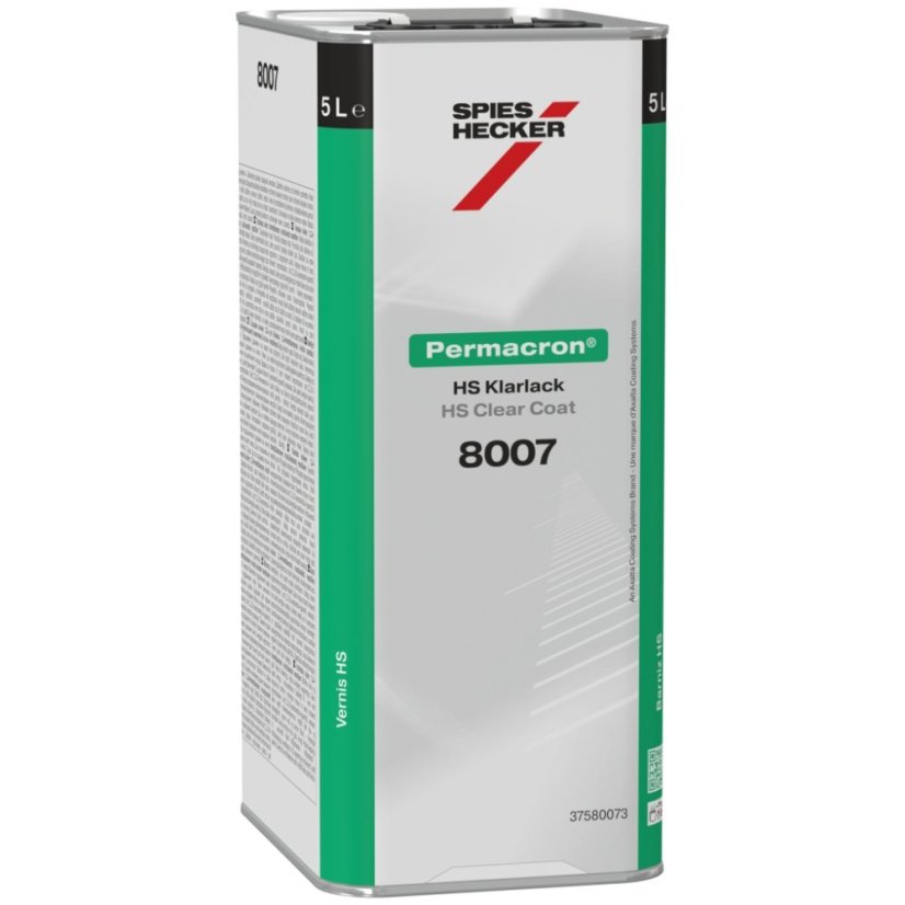Lak Spies Hecker Permacron HS 8007 HS - 5 l, lesklý