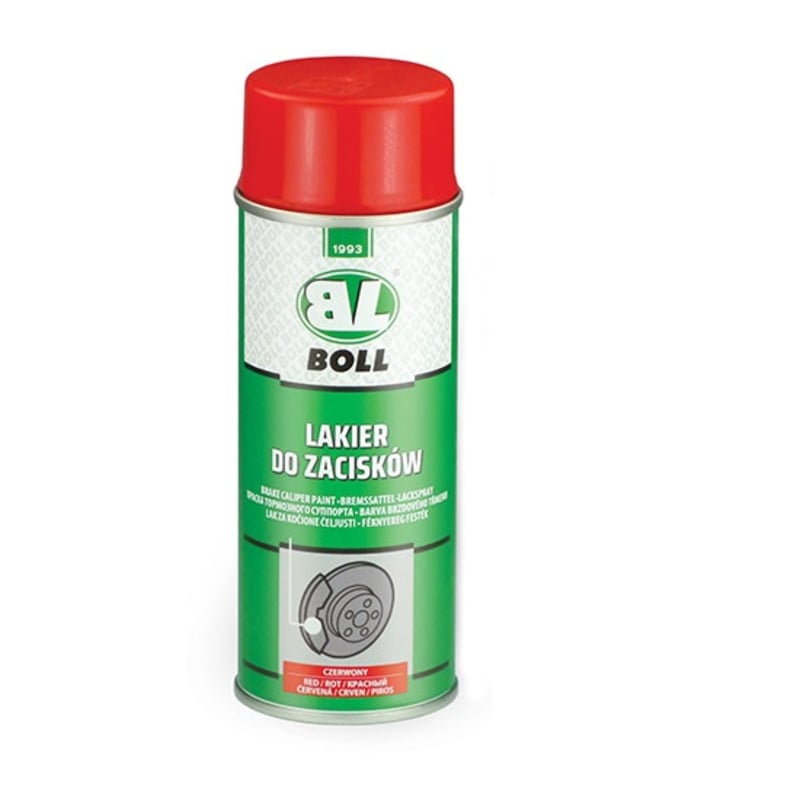 Červený lak na brzdiče BOLL 400 ml sprej Červený lak na brzdiče BOLL 400 ml sprej