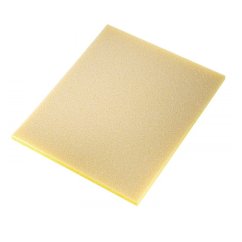 Schleifschwamm SIA einseitig (115 × 140 × 5 mm), gelb, fine