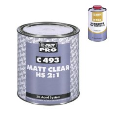 lak HB Body C493+753 HS set 1+0,5 l, mat