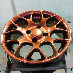 Flip Flop Lack mit MultiColor Chamäleon-Effekt ROT (rot-gold), Spray 400 ml, PMcolours