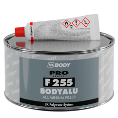 Polyesterový tmel s hliníkom HB BODY F255 BODYALU s tužidlom