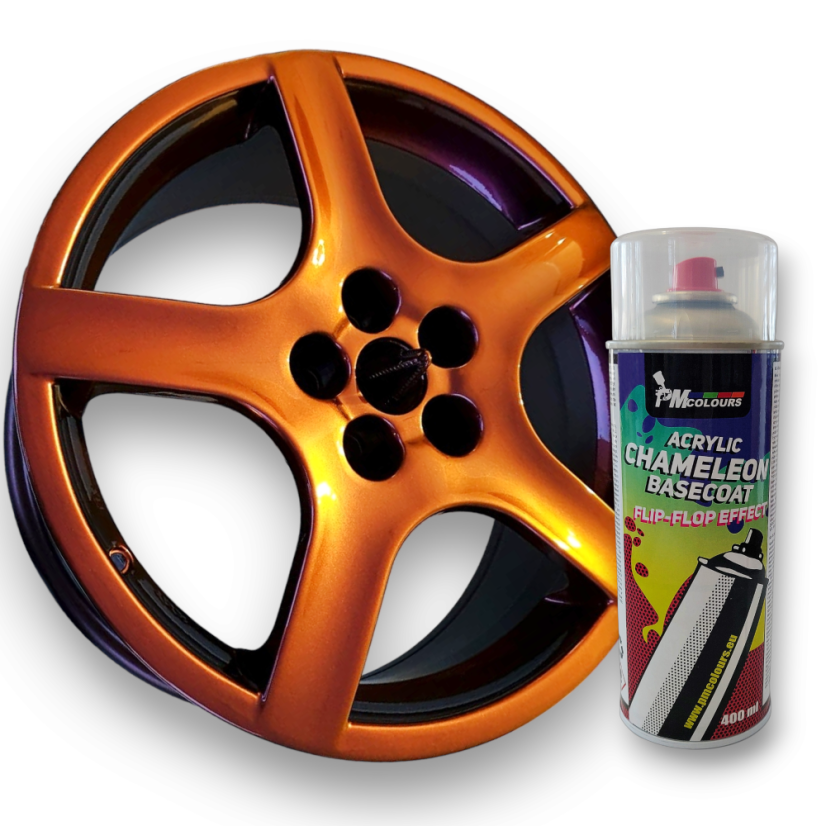 Flip-Flop Effektlack PHOENIX (rot-gold), Spray 400 ml, PMcolours