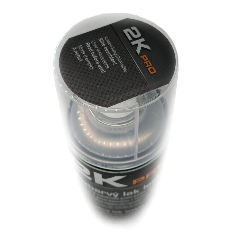 Lak 2K čirý lesklý 2K PRO 400 ml sprej (351802)