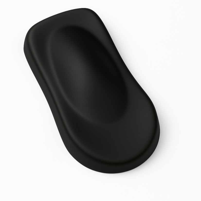 Schwarze BC-Basis (1K) - 100 ml für Lackierpistole, Untergrund für Effektlacke, PMcolours