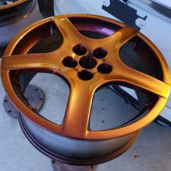 Chamäleon/Flip-Flop Effektlack ROT (rot–gold), 100 ml, PMcolours