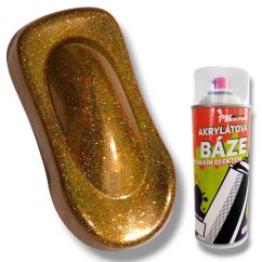Holografischer Glitzer – Gold, 400 ml Spray, PMcolours
