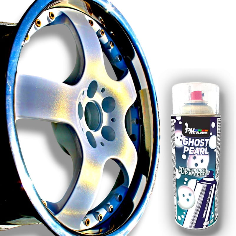 Ghost-Perl Effektlack GOLDEN SPARK (gold), Spray 400 ml, PMcolours