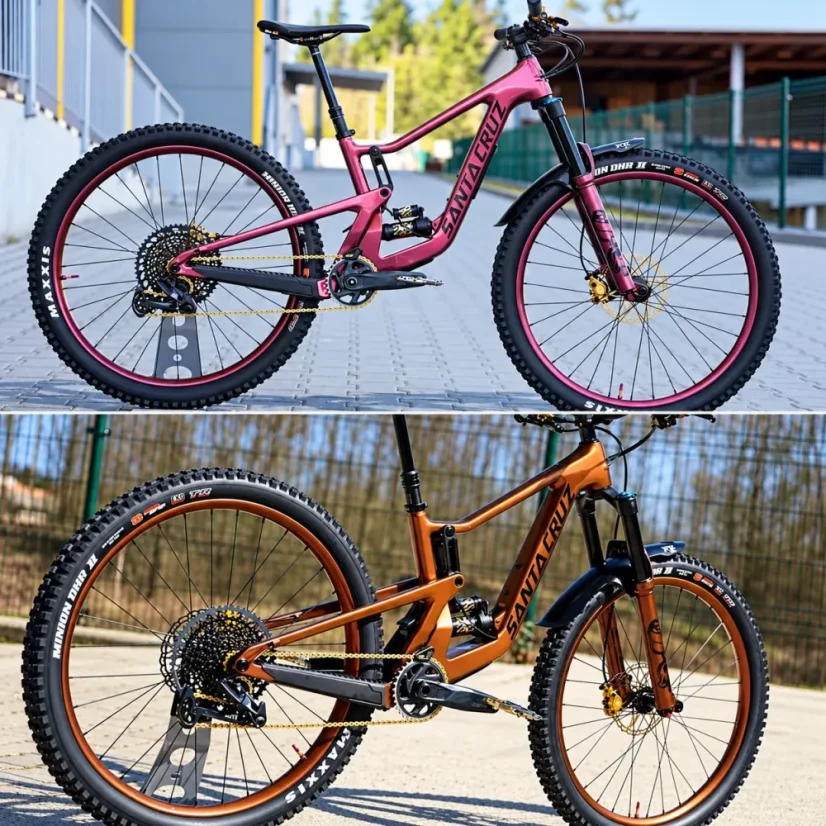 Santa Cruz Bike im Flip-Flop-Lack PHOENIX