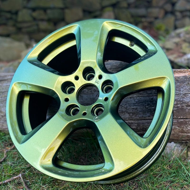 Flip Flop Lack mit MultiColor Chamäleon-Effekt GOLDEN (gold-grün), Spray 400 ml, PMcolours