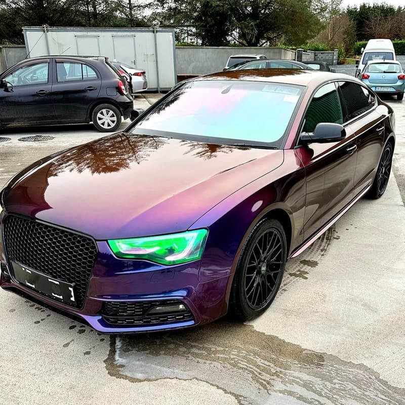 Flip Flop Lack mit MultiColor Chamäleon-Effekt GALAXY (blau-lila-rot-gelb), Spray 400 ml, PMcolours