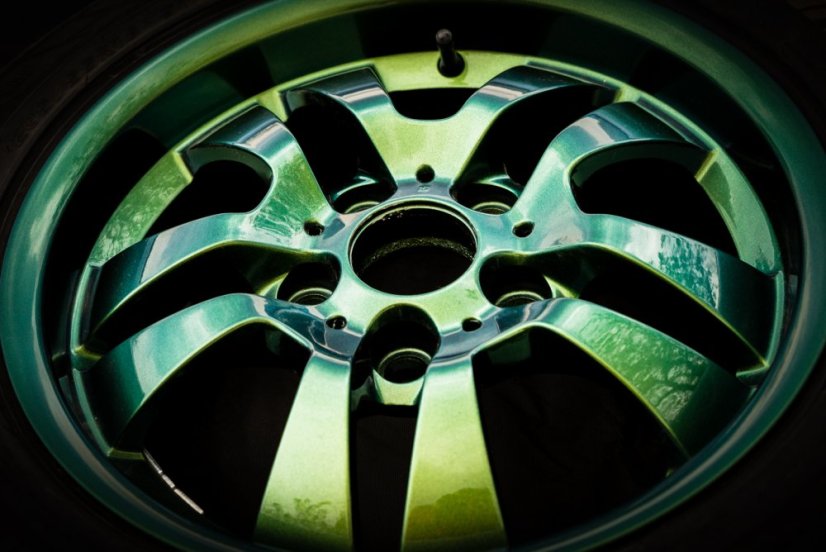 Flip Flop Lack mit MultiColor Chamäleon-Effekt ARMY (grün–blau), Spray 400 ml, PMColours