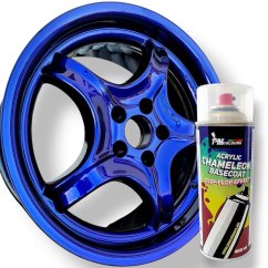 Flip Flop Lack mit MultiColor Chamäleon-Effekt VULCAN (blau-schwarz), Spray 400 ml, PMColours