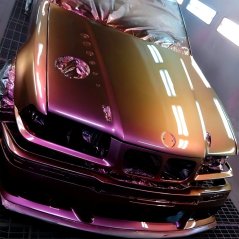 Chamäleon/Flip-Flop Effektlack BURGUNDERROT (burgunderrot–gold), 100 ml, PMcolours