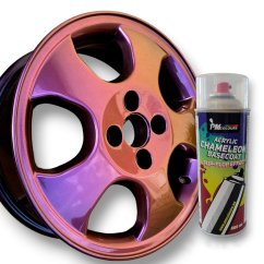 Flip Flop Lack mit MultiColor Chamäleon-Effekt BURGUNDERROT (burgunderrot-gold), Spray 400 ml, PMcolours