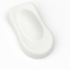 Weiße BC-Basis (1K) – 100 ml für Lackierpistole, Untergrund für Ghost-Perl-Effektlacke, PMcolours