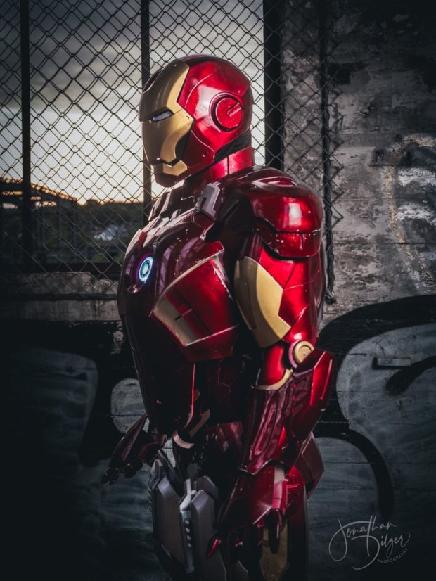Iron Man Candy Blood Red