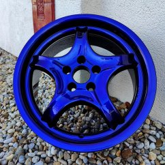 Chamäleon/Flip-Flop Effektlack VULCAN (blau–schwarz), 100 ml, PMcolours