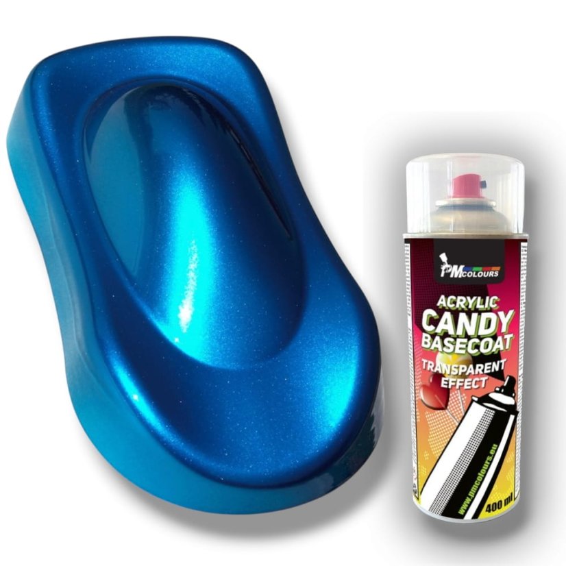 Plastový lakovaný diel v odtieni Candy Cobalt Blue so sprejom