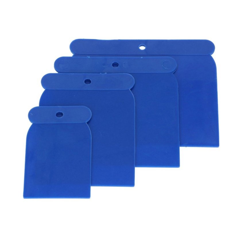 Kunststoffspachtel für Karosseriespachtel ITALKO – 4-teiliges Set