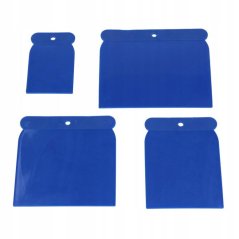 Kunststoffspachtel für Karosseriespachtel ITALKO – 4-teiliges Set