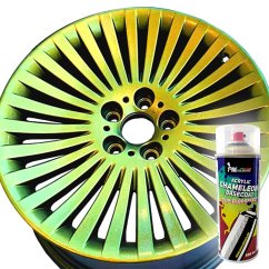 Flip Flop Lack mit MultiColor Chamäleon-Effekt GOLDEN (gold-grün), Spray 400 ml, PMcolours