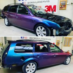 Chamäleon/Flip-Flop Effektlack AURORA (blau-violett), 100 ml, PMcolours