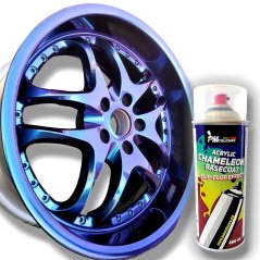 Flip Flop Lack mit MultiColor Chamäleon-Effekt AURORA (blau-violett), Spray 400 ml, PMcolours