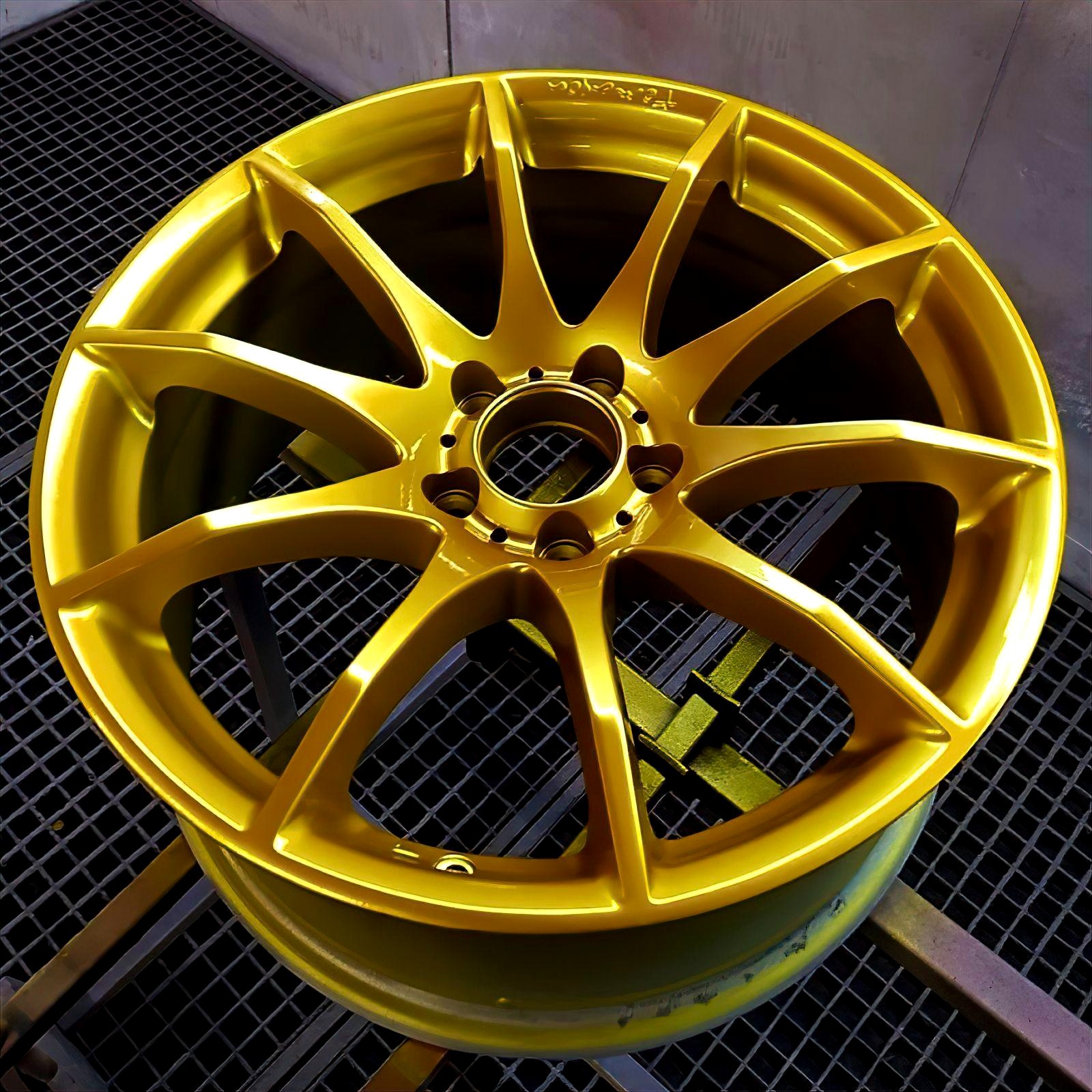 Candy Lemon Yellow – Fahrradrahmen